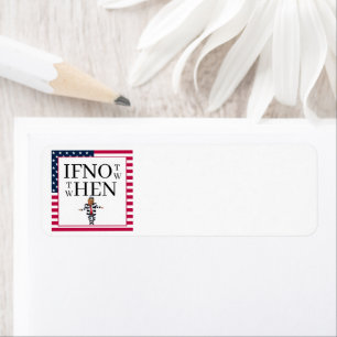 If Not Now Return Address Label