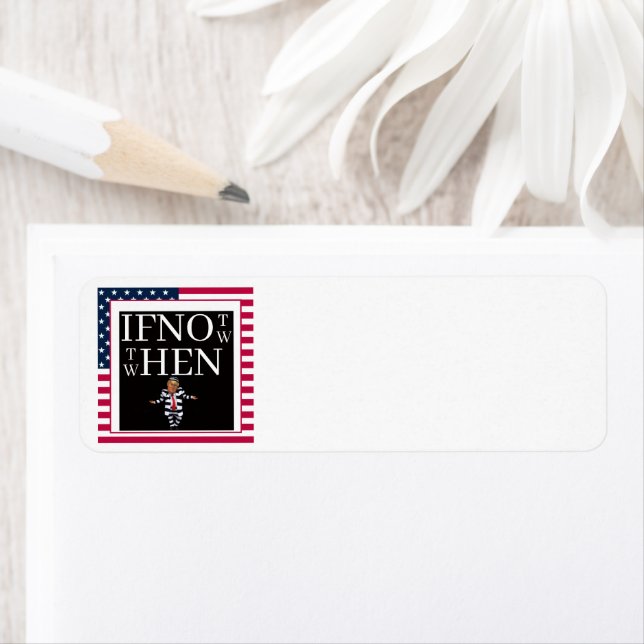 If Not Now Return Address Label (Insitu)