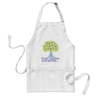 If only Cupcakes on Trees Standard Apron