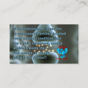 If OTC were effective / Medical Roulette Phoenix Business Card