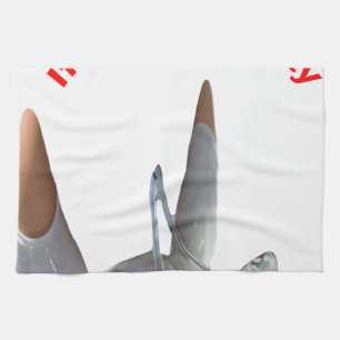 If Pigs Could Fly Tea Towel