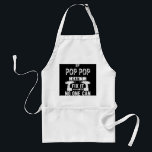 If Pop Pop Can't Fix It No One Can Grandpa  Standard Apron<br><div class="desc">If Pop Pop Can't Fix It No One Can Grandpa</div>