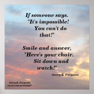 IF SOMEONE SAYS POSTER