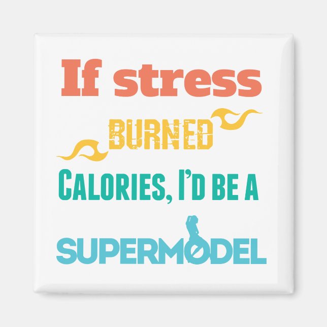 If stress Burned Magnet (Front)