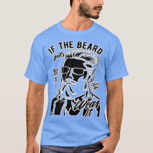 If The Beard Fit Wear It Bearded Man T-Shirt
