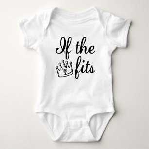If The Crown Fits Baby Bodysuit