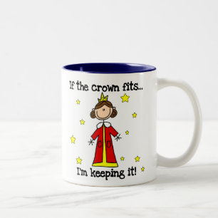 If the Crown Fits Two-Tone Coffee Mug