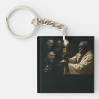 'If the Pope were Blade' Key Ring