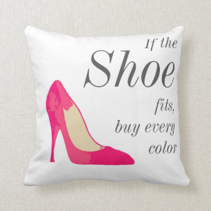 If the shoe fits pillow