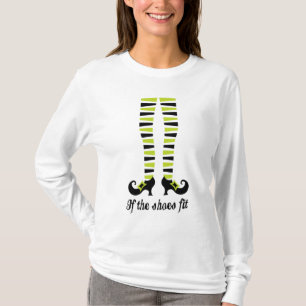 If the shoes fit funny Halloween T-shrt T-Shirt