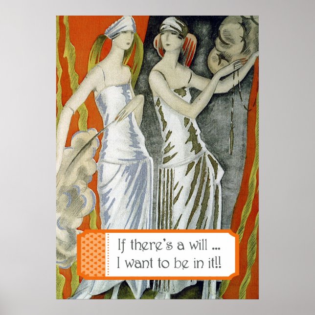 If There's a Will" Poster (Front)