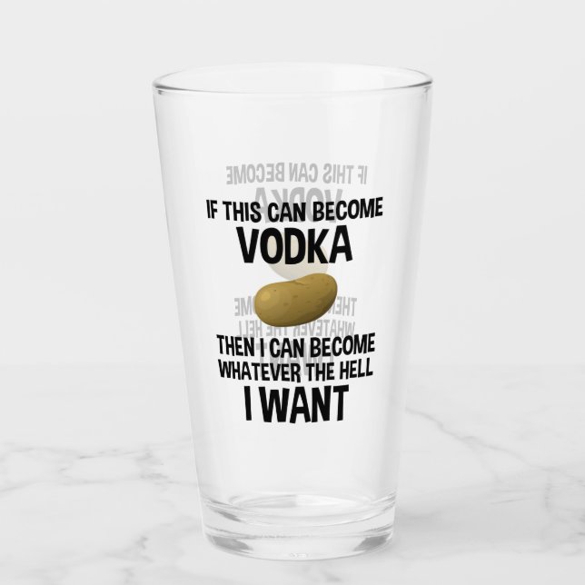 If This Can Become Vodka Glass (Front)