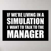 If We're Living In A Simulation 2020 Funny Quote