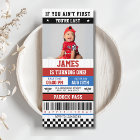 If you ain't first you're last Racing 1st Birthday