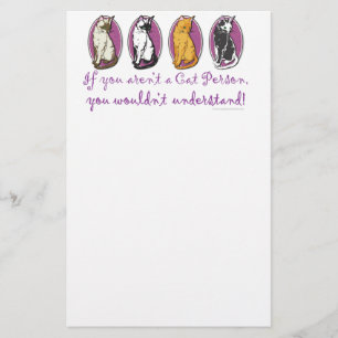 If you aren't a Cat Person........ Stationery