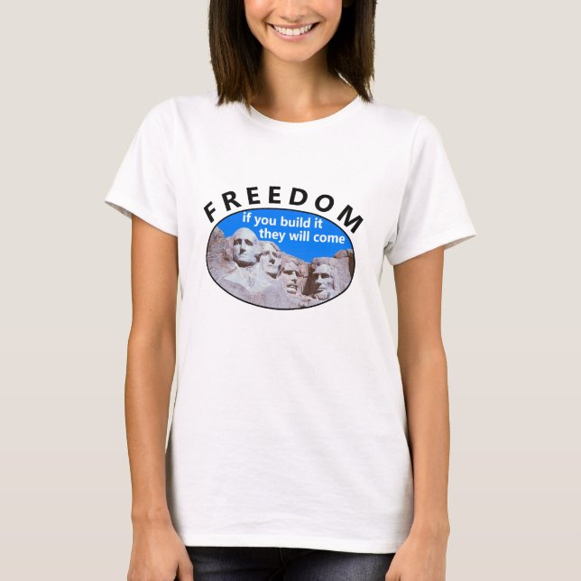 If you build it (v3 light) T-Shirt (Front)