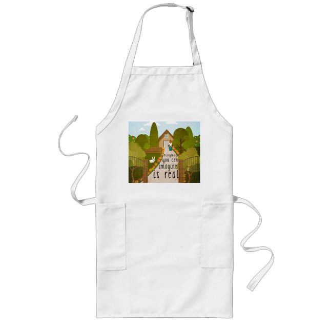 If you can imagine it is real long apron (Front)