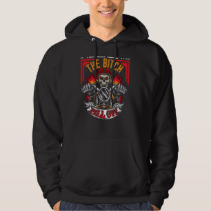 If You Can Read This The B Fell Off Funny Motorcyc Hoodie