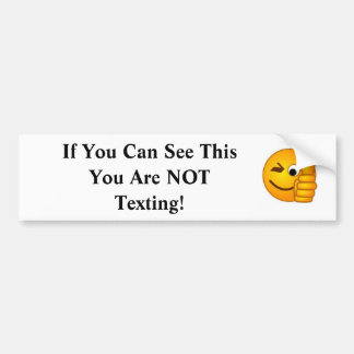 If You Can See This.... Bumper Sticker