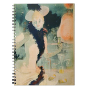 'If You Cough, Take Geraudel Pastilles' (colour li Notebook
