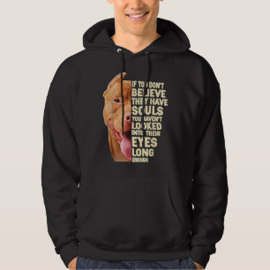 If You Dont Believe They Have Souls Pitbull Lover Hoodie