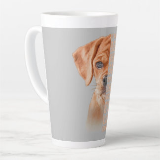 If you don't believe they have souls Puggle lover Latte Mug