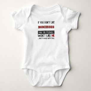 If You Don't Like Dominoes Cool Baby Bodysuit