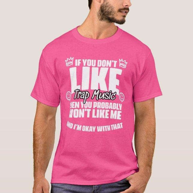 If You Dont Like Funnyrap Music Vibes Forrap retro T-Shirt (Front)