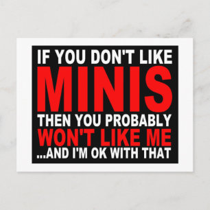 If you don't like Minis...Post Card