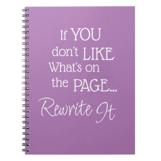 "If You Don't Like What's On the Page..." Phrase Notebook