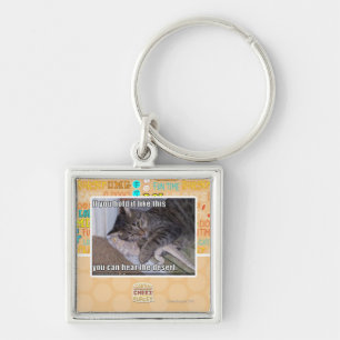 If you hold it like this key ring