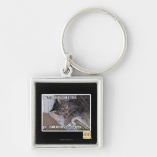 If you hold it like this key ring