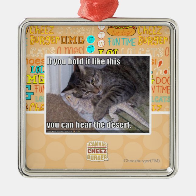 If you hold it like this metal tree decoration (Front)