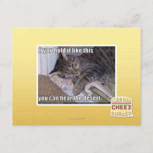 If you hold it like this postcard