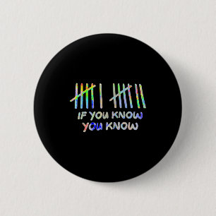If You Know You Know 67 Six Seven Meme  6 Cm Round Badge