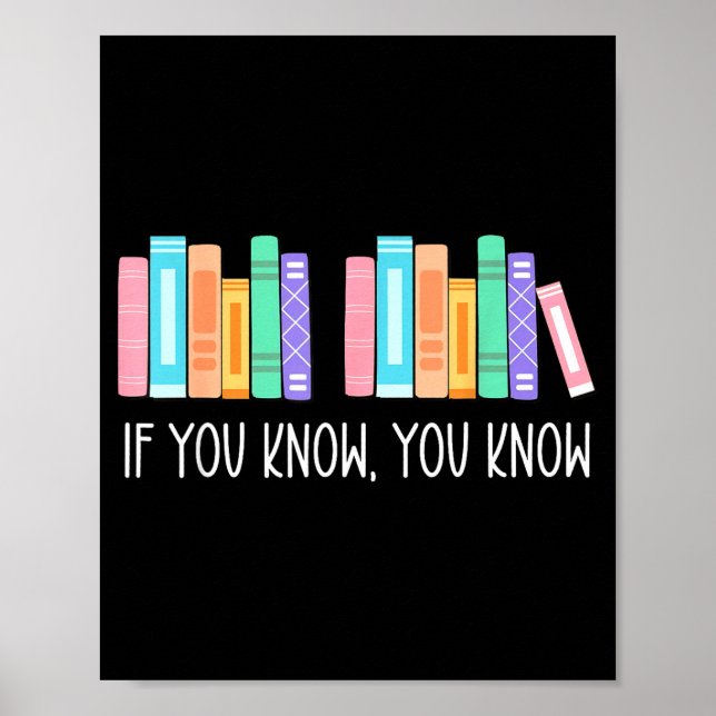 If You Know You Know 6 7 Six Seven Meme Teacher Bo Poster (Front)