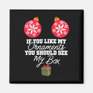 If You Like My Ornaments You Should See My Box Chr Magnet