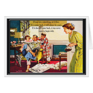 If You Love Something, Set It Free...