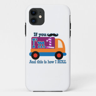 If you moustache I'm one and this is how I Roll Case-Mate iPhone Case