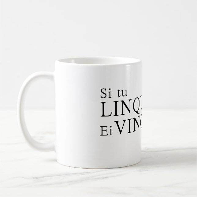 If you quit, they win coffee mug (Left)