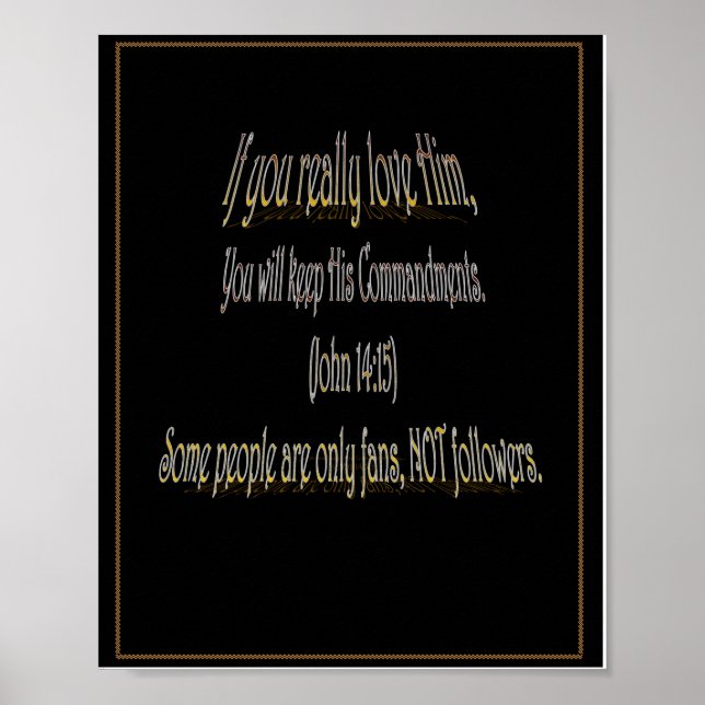 If you Really Love Him Poster (Front)