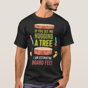 If You See Me Hugging A Tree I Am pastries rainbow T-Shirt