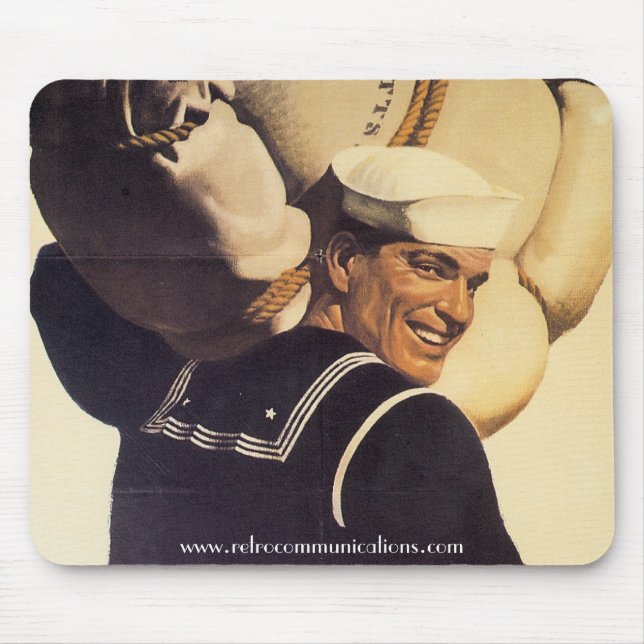 "If You Tell Where He's Going..." Mouse Pad (Front)