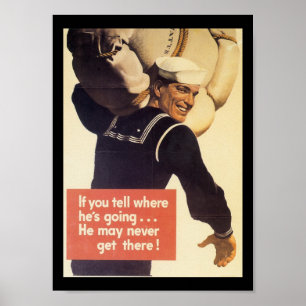 If You Tell World War 2 Poster