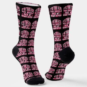 If You Think I'm Cool, See My German Shepherd Socks