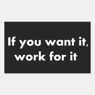 If you want it work for it rectangular sticker