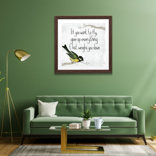 If You Want to Fly Motivational Poster (Creator Uploaded)