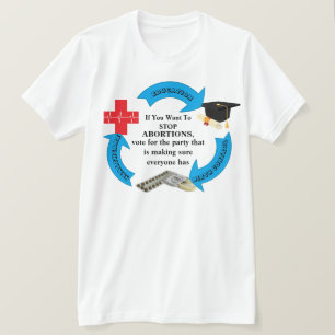 If You Want To STOP ABORTIONS................. T-S T-Shirt