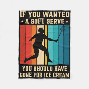 If You Wanted A Soft Serve You Should Have Gone Dm Fleece Blanket