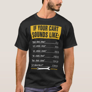 If Your Car Sounds Like Mens Funny Mechanic Back T-Shirt